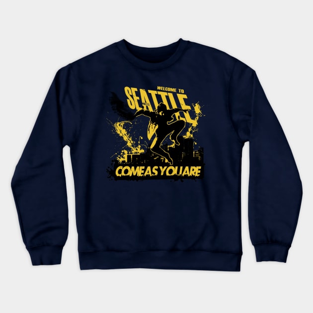 Come as you are Crewneck Sweatshirt by Sonicdude242